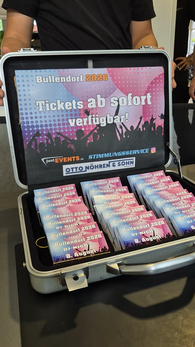 Impression von der Bullendorfer DJ Night